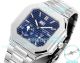 Super Clone 3K Factory Patek Philippe Cubitus Swiss 240ps Blue Face Stainless Steel Watch (3)_th.jpg